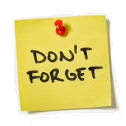 Don't Forget
